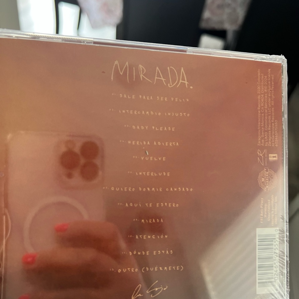 Ivan Cornejo signed CD